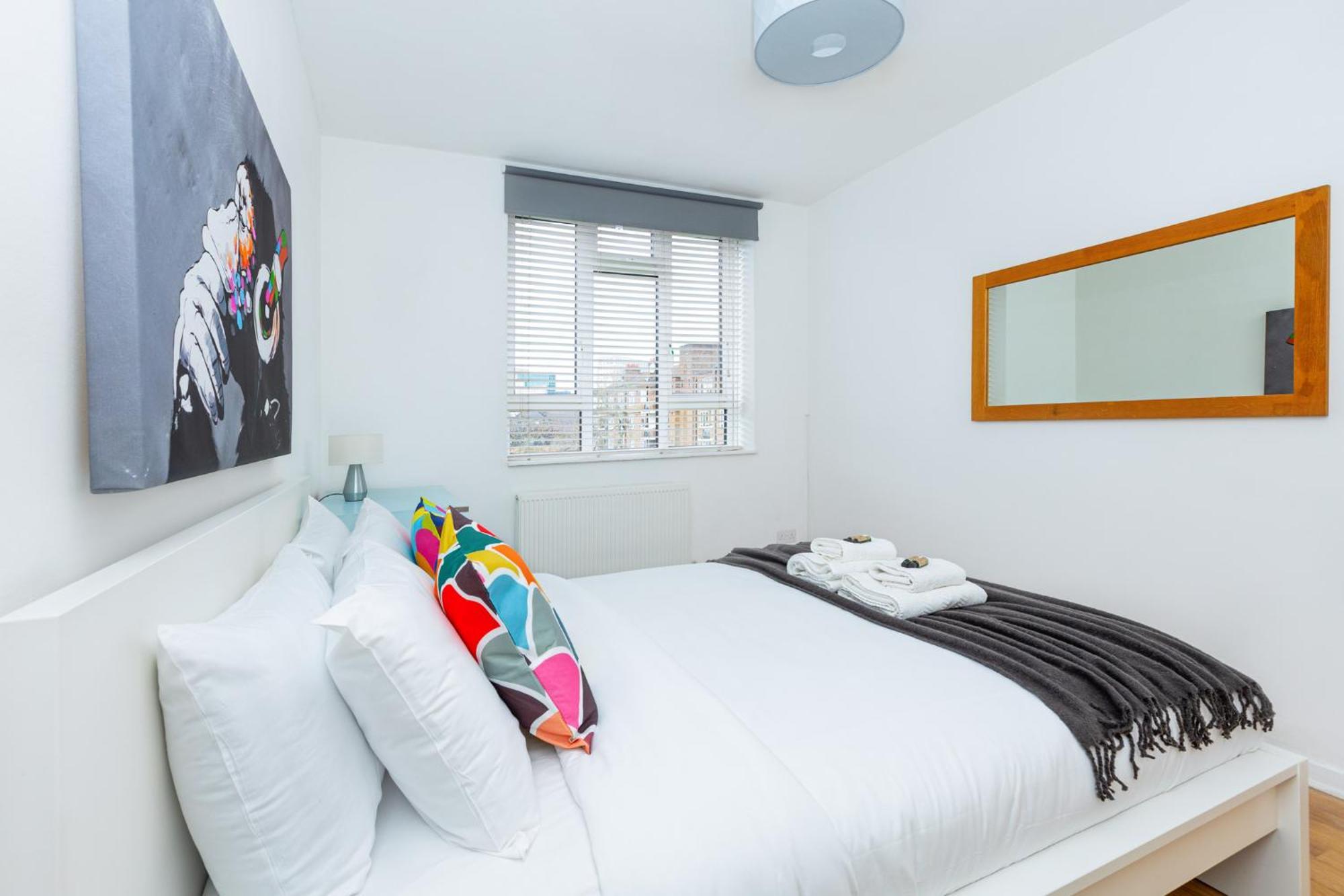 Bright Modern 1 Bedroom Flat, 5 Min To Vauxhall St Лондон Екстериор снимка