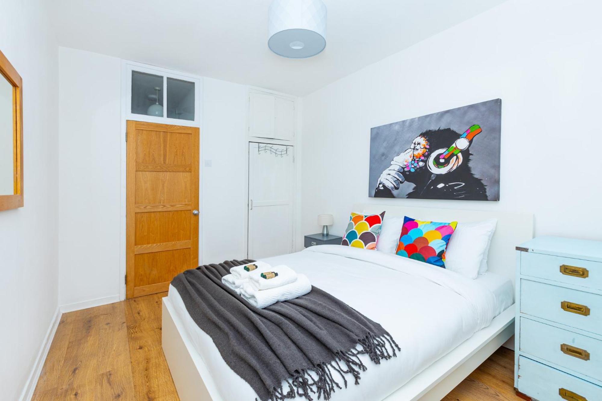 Bright Modern 1 Bedroom Flat, 5 Min To Vauxhall St Лондон Екстериор снимка
