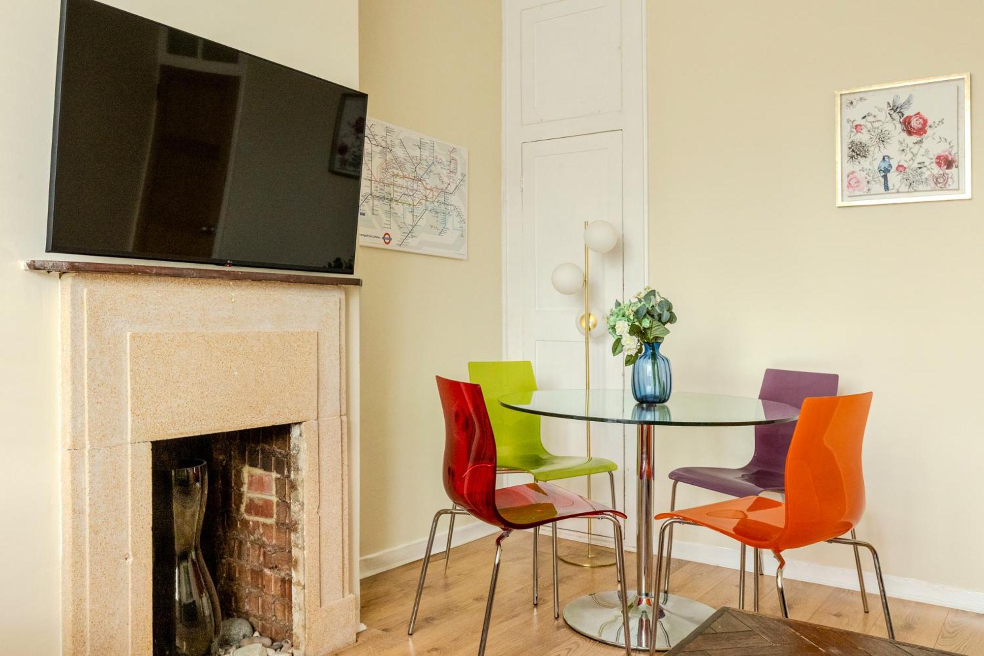 Bright Modern 1 Bedroom Flat, 5 Min To Vauxhall St Лондон Екстериор снимка